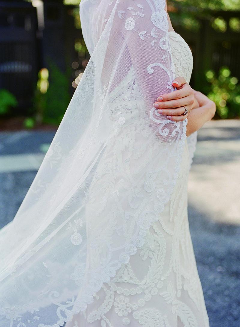 Charleston lays claim to the country's sole importer of a rare Belgian lace  that turns veils and handkerchiefs into heirlooms, Charleston, SC
