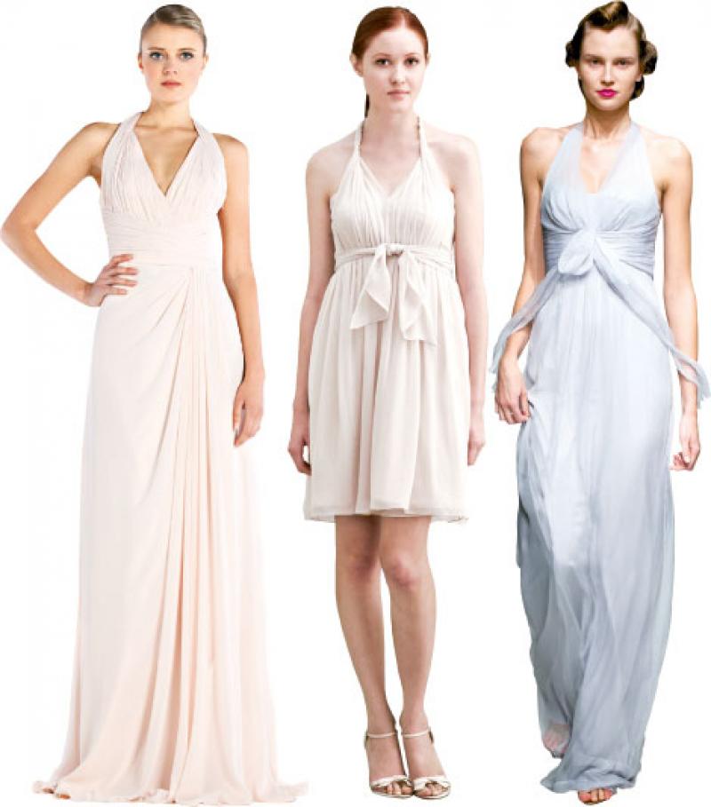 Putting the “party” into wedding party, attendant gowns get gorgeous by ...