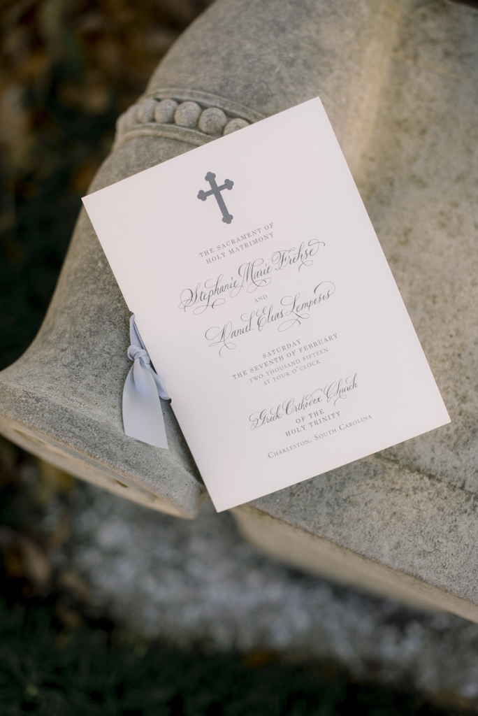 Stationery by Studio R Designs. Image by Timwill Photography.