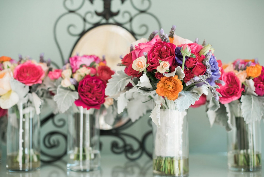Florals by Engaging Events. Photograph by Marni Rothschild Pictures.