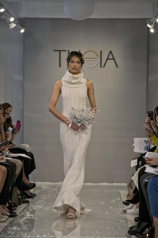 THEIA White Collection&#039;s &quot;Erin.&quot; Available in Charleston through Gown Boutique of Charleston.