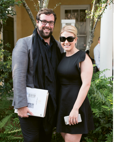 Kate McDonald &amp; LulaKate Presentation: Luke Wilson of Luke Wilson Events and stylist Lindsey Nowak. Photographed at the William Aiken House by Marni Rothschild Pictures