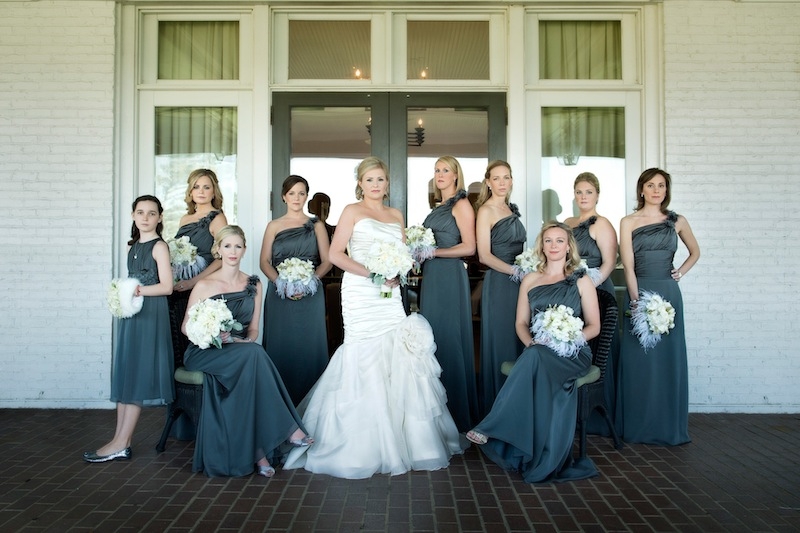 Floral Design by Events by Design. Bride’s Hair by Katherine Bailey. Bridal Party Hair by Stuart Laurence Salon. Image by VISIO Photography.