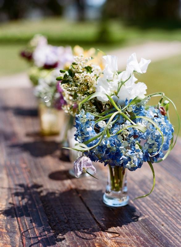 Florals by Out of the Garden. Rentals by Ooh! Events. Photograph by Marni Rothschild Pictures.