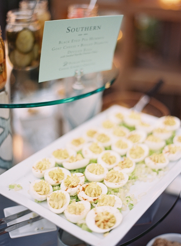 Catering by Patrick Properties Hospitality Group. Image by Virgil Bunao Photography at Lowndes Grove Plantation.