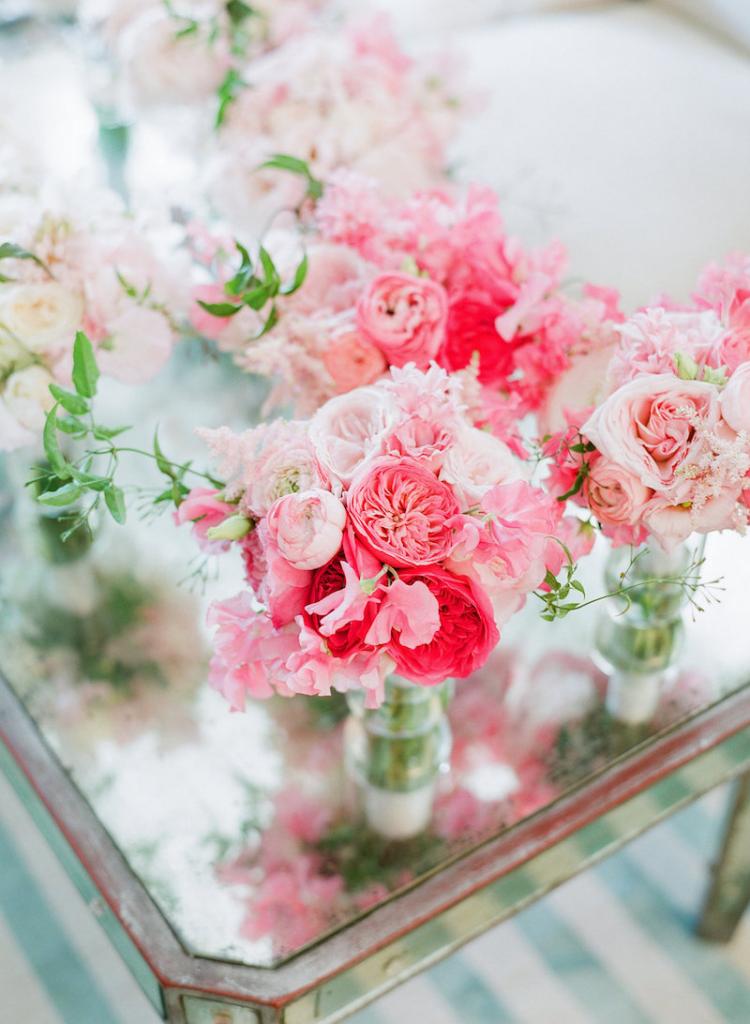 Florals by Gathering Floral + Event Design. Wedding design by Kristin Newman Designs. Photograph by Corbin Gurkin.