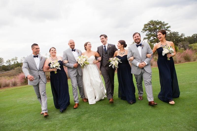 Groomsmen attire by J.Crew. Florals by Branch Design Studio. Image by Hunter McRae Photography.