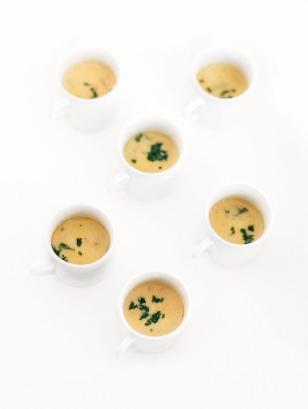 Seasonal soups from J.B.C. Catering