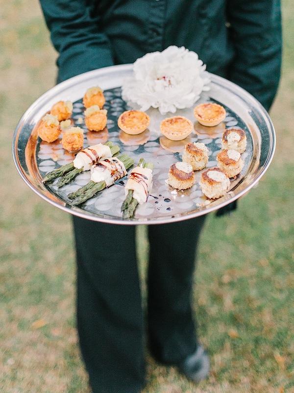 Food by Bay Gourmet Catering. Image by Amy Arrington Photography.