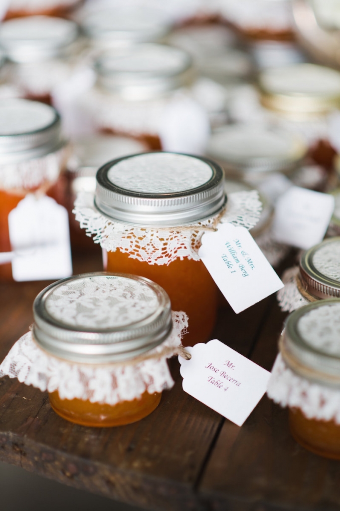 Favors by bride’s mother. Image by Clay Austin Photography.