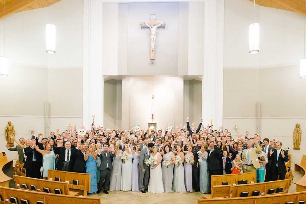 Image by Aaron and Jillian Photography at St. Benedict’s Roman Catholic Church.