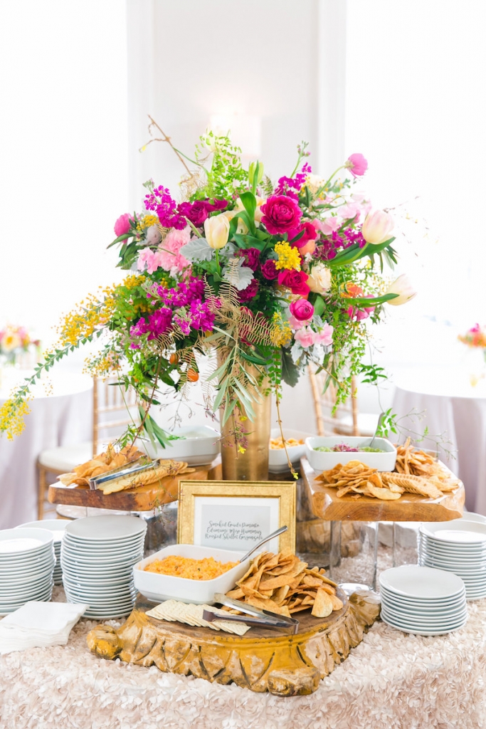 Catering by Mosaic Catering + Events. Photograph by Dana Cubbage Weddings at the Gadsden House.