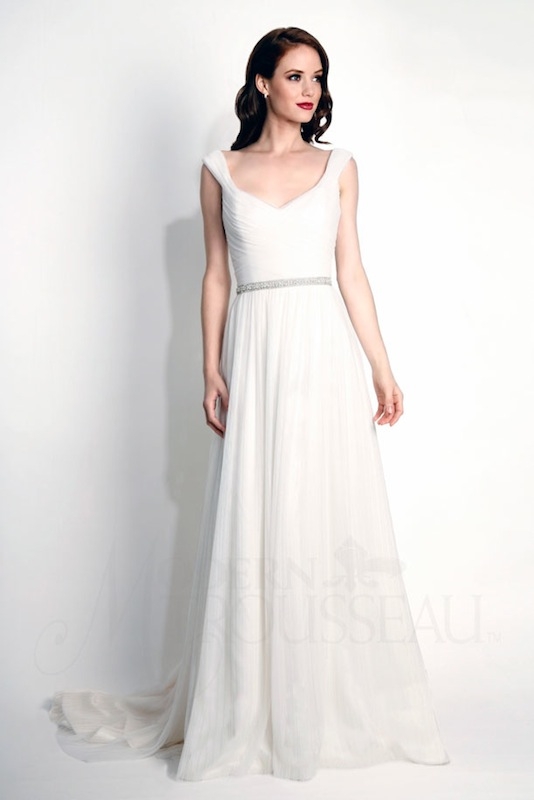 Modern Trousseau&#039;s &quot;Gwen.&quot; Available in Charleston through Modern Trousseau.