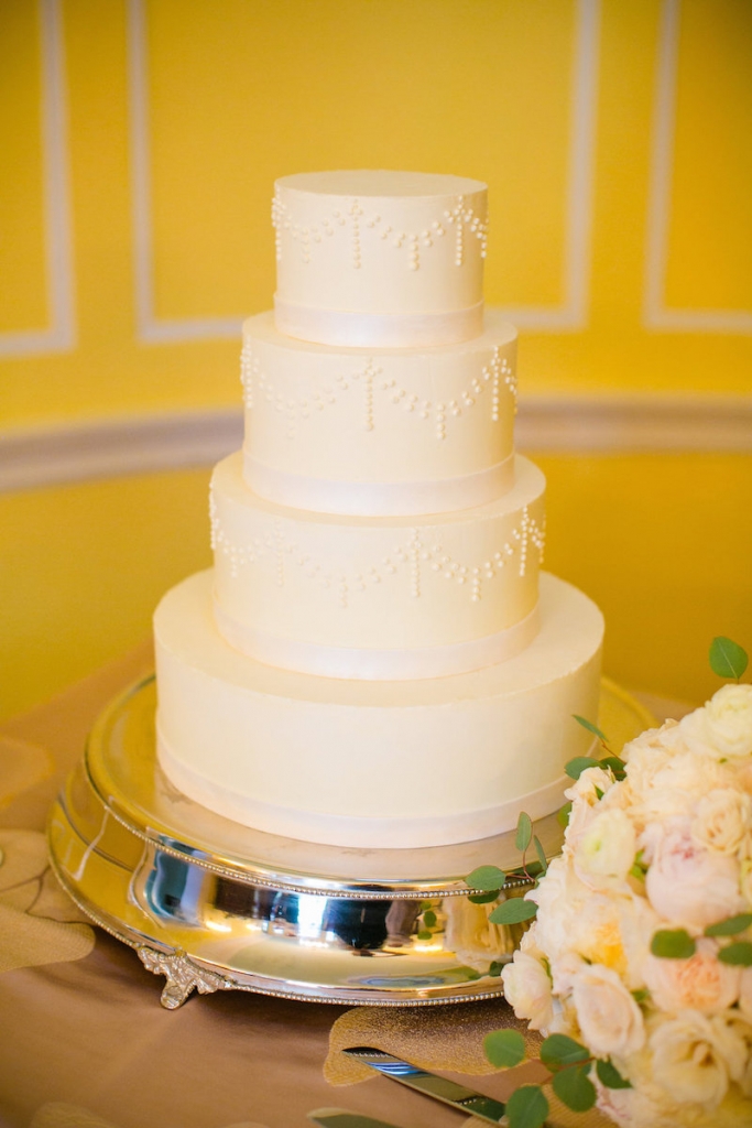 Cake by Patrick Properties Hospitality Group. Photograph by Dana Cubbage Weddings.