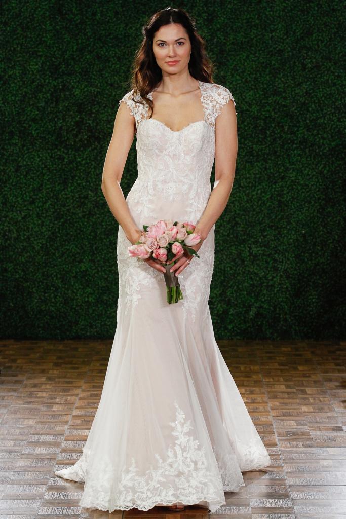 Wtoo Bride&#039;s &quot;Julienne.&quot; Available in Charleston through Gown Boutique of Charleston and Jean&#039;s Bridal.