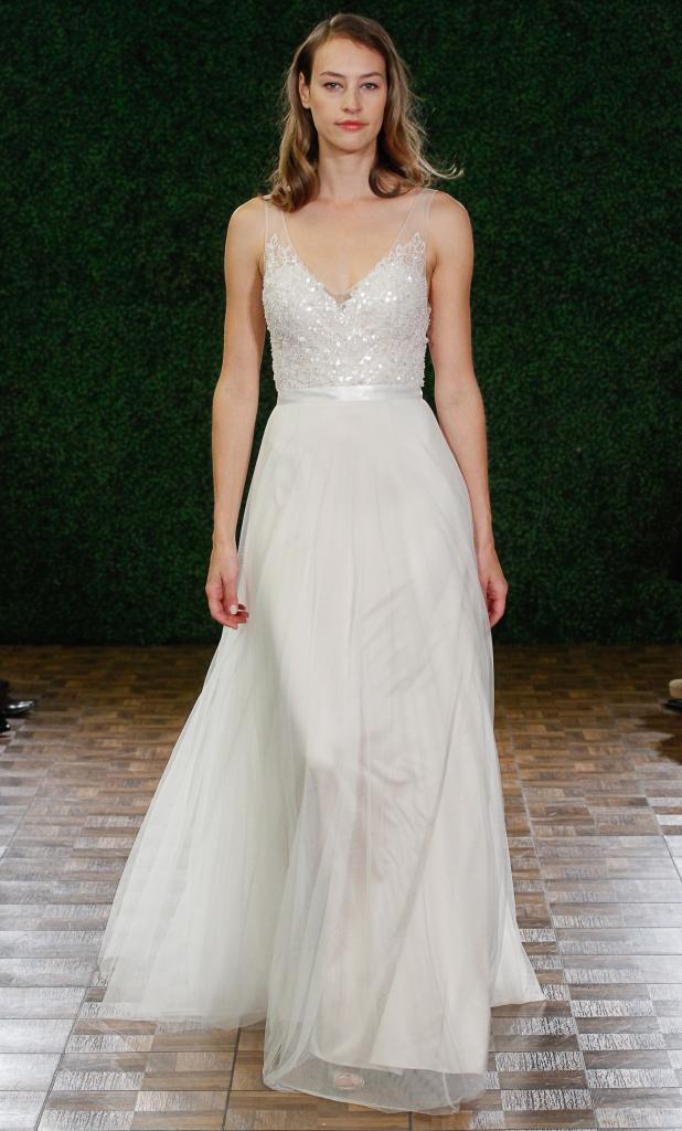 Wtoo Bride&#039;s &quot;Persiphone.&quot; Available in Charleston through Gown Boutique of Charleston and Jean&#039;s Bridal.