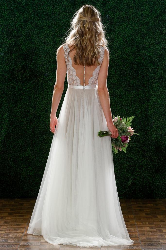 Watters Bride&#039;s &quot;Santina.&quot; Available in Charleston through Bridal House of Charleston and Jean&#039;s Bridal.