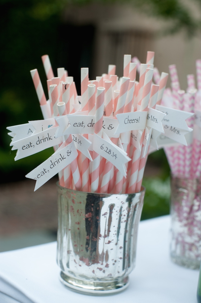 Straws from CherishedBlessings (Etsy). Image by Leigh Webber at Planter&#039;s Inn.