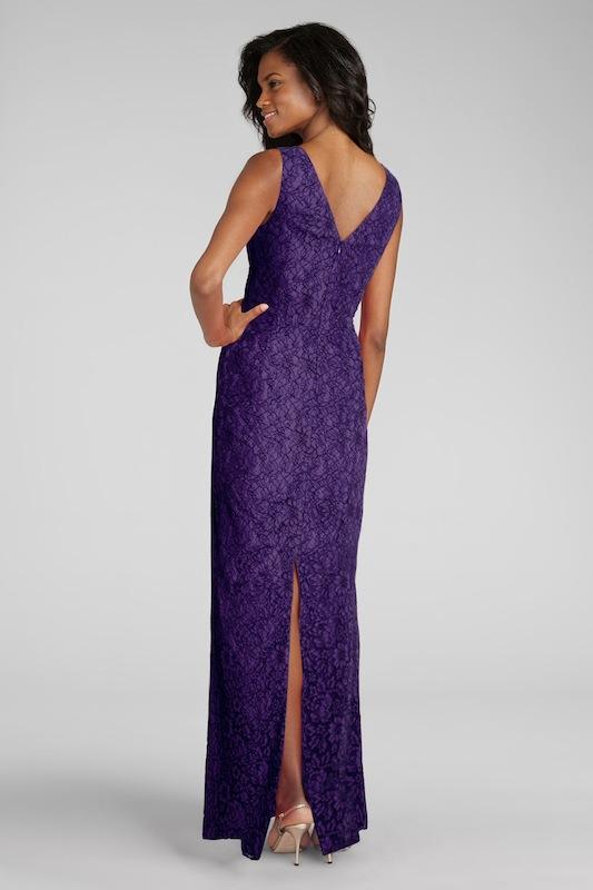 Donna Morgan&#039;s &quot;Lark&quot; in Purple Dahlia. Available in Charleston through Bella Bridesmaids.