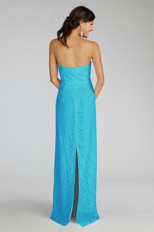 Donna Morgan&#039;s &quot;Reese&quot; in Something Blue. Available in Charleston through Bella Bridesmaids.