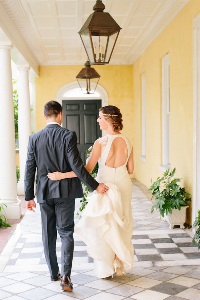 Florals by WildFlowers Inc. Beauty by Wedding Hair by Charlotte. Image by Paige Winn Photo at the William Aiken House.