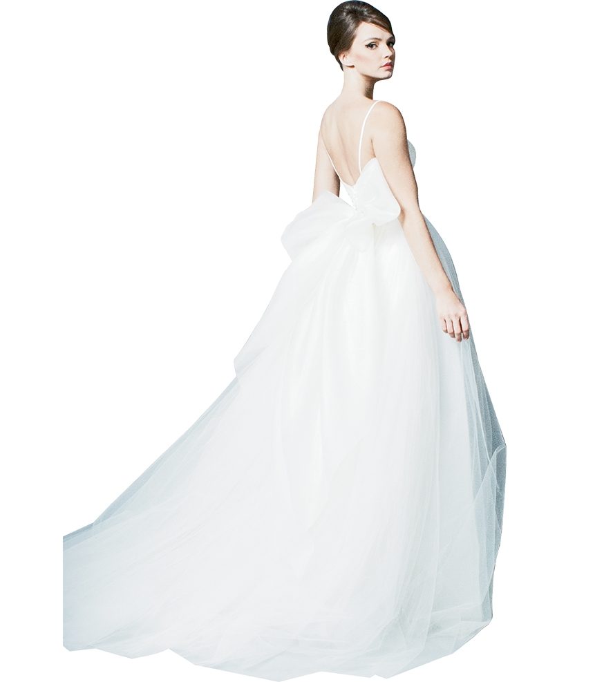 Big, Beautiful Bows - Gown: “Be Flirty” by Romona New York Boutique: Available locally through Southern Protocol Bridal