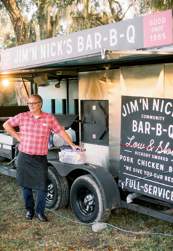 Jim &#039;N Nicks catered. (Photo by Tim Will)