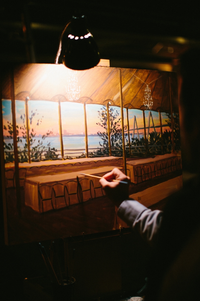 Live painting by Wed on Canvas. Image by Clay Austin Photography at Harborside East.