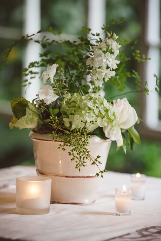 Florals by Heidi Inabinet of On a Limb. Wedding design and décor by Laura Jones &amp; Company. Image by Amelia + Dan Photography.