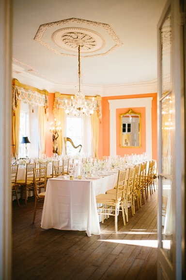 Wedding design by A. Caldwell Events. Rentals by Snyder Events and EventWorks. Linens by La Tavola. Image by Clay Austin Photography  at the William Aiken House.