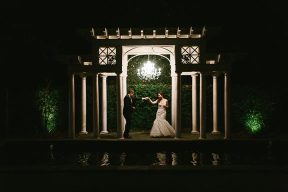 Lighting by IES Productions. Image by Clay Austin Photography at the William Aiken House.