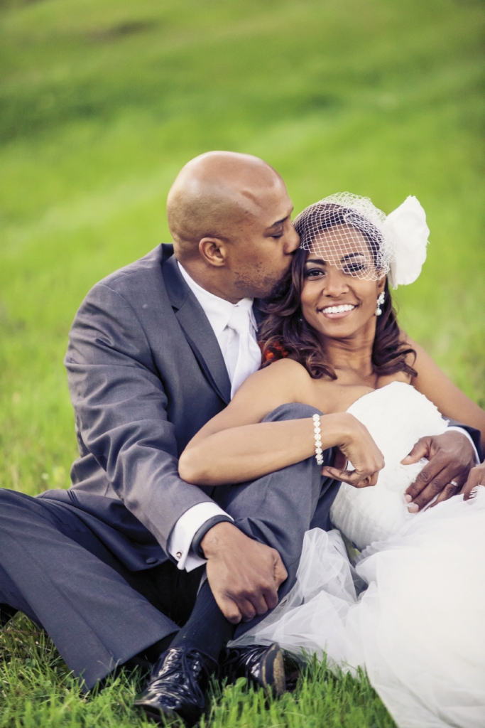 TOP THAT: Chinyere found her veil at Claire’s—for $12!